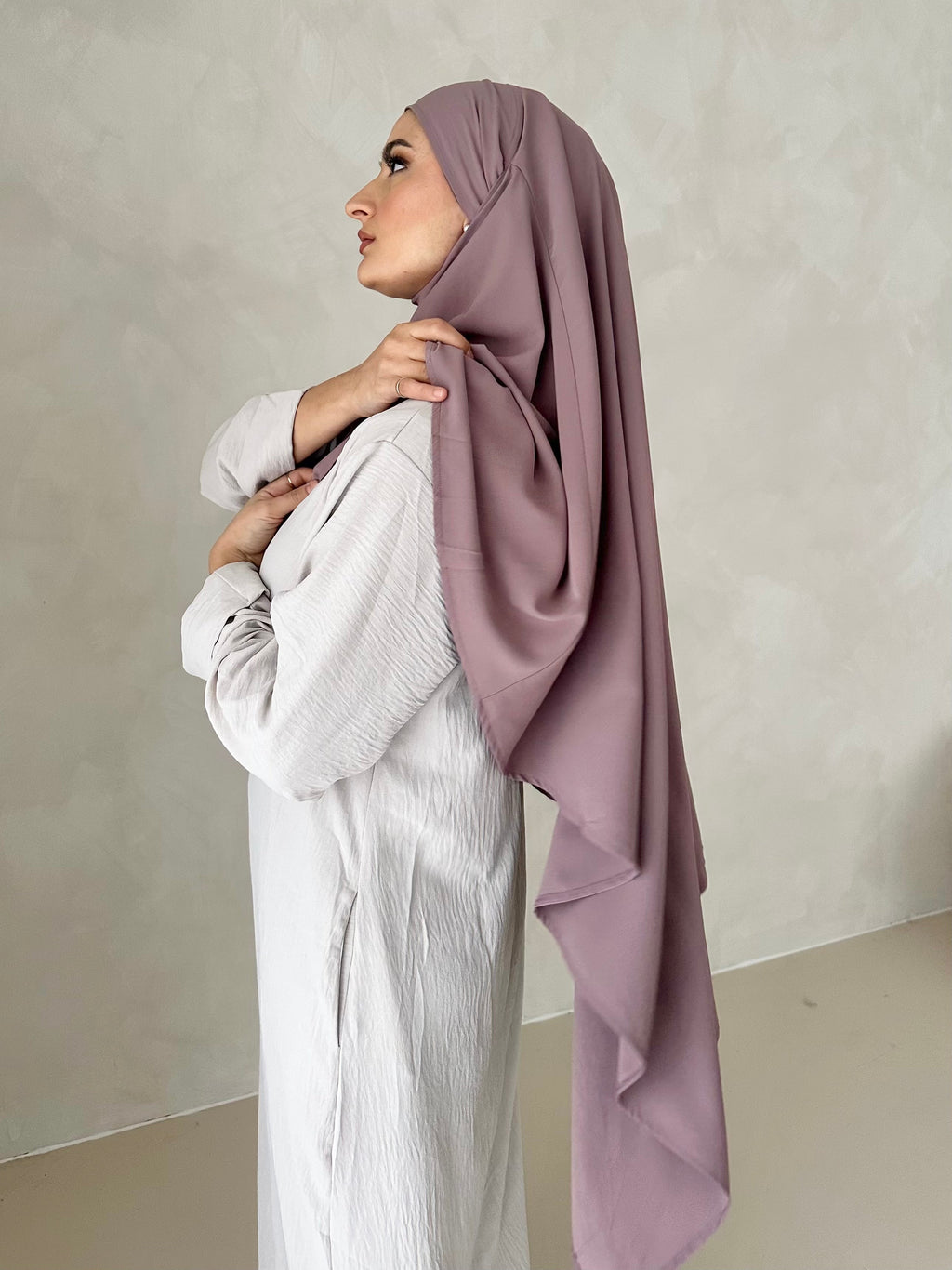 Khimar MEDINA SOIE Einlagig