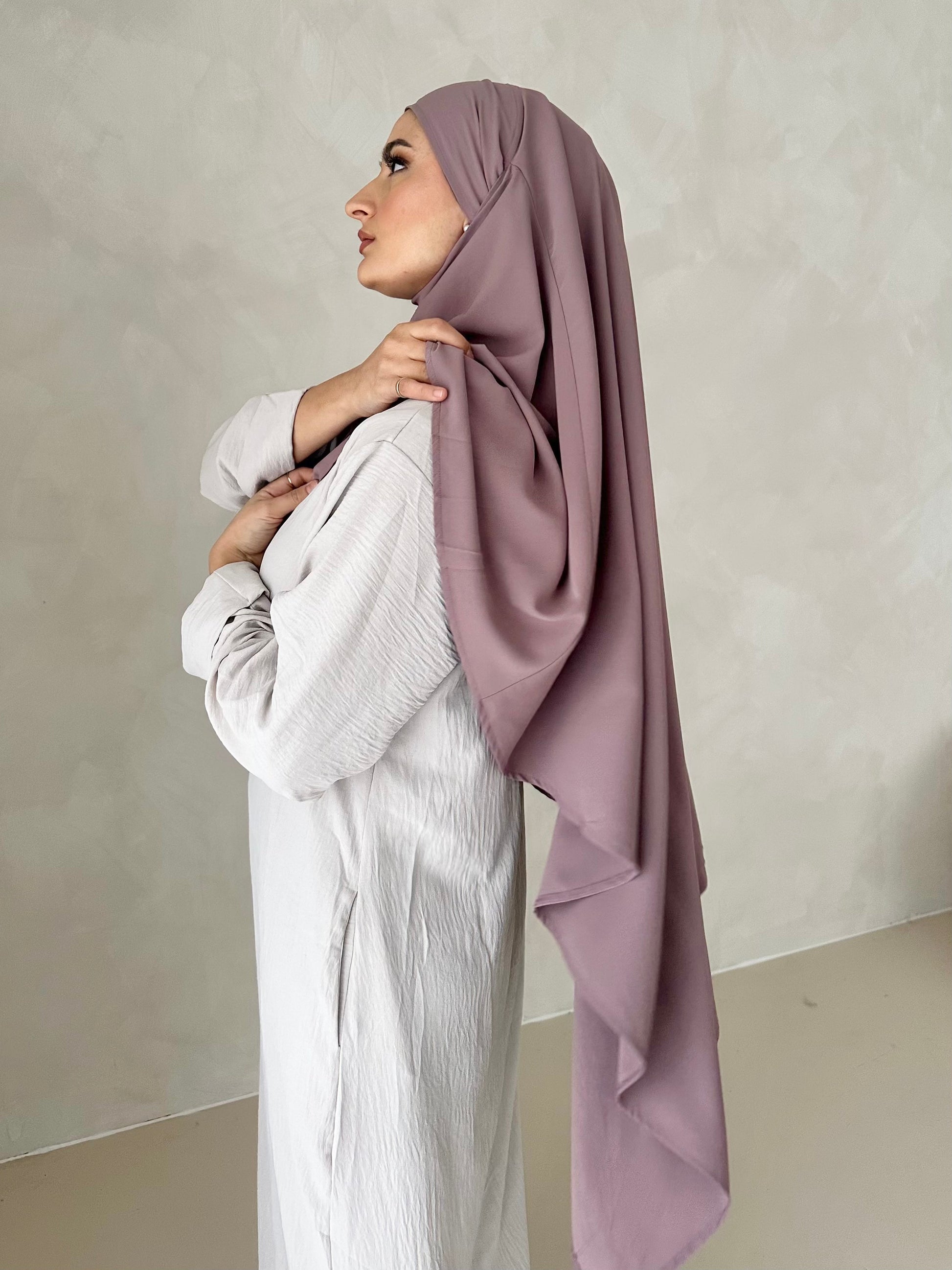 Khimar MEDINA SOIE Einlagig