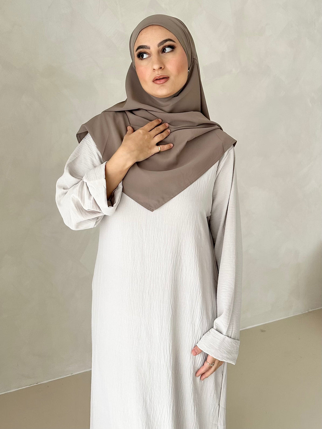 Khimar MEDINA SOIE Einlagig