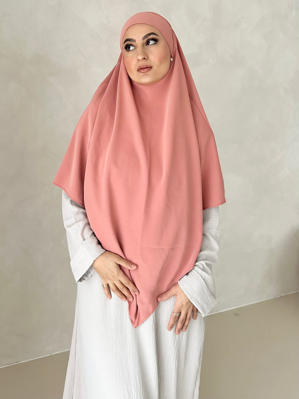 Khimar MEDINA SOIE Einlagig