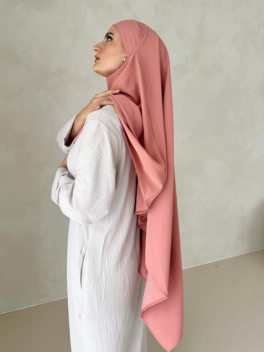 Khimar MEDINA SOIE Einlagig