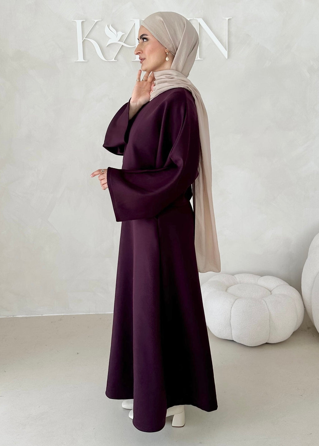 Costume deux pièces à manches larges