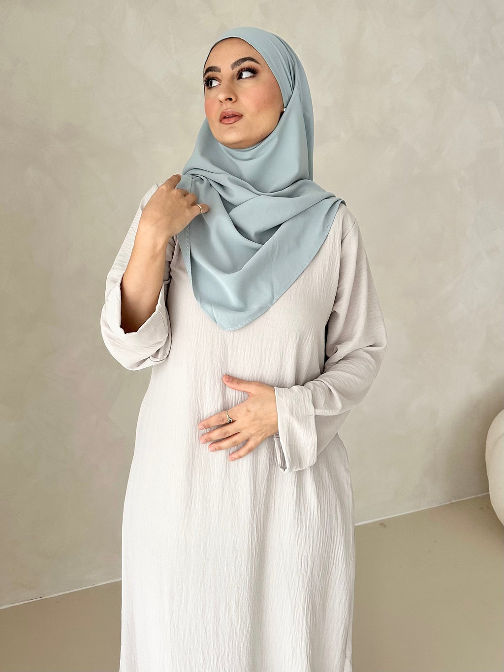 Khimar MEDINA SOIE Einlagig