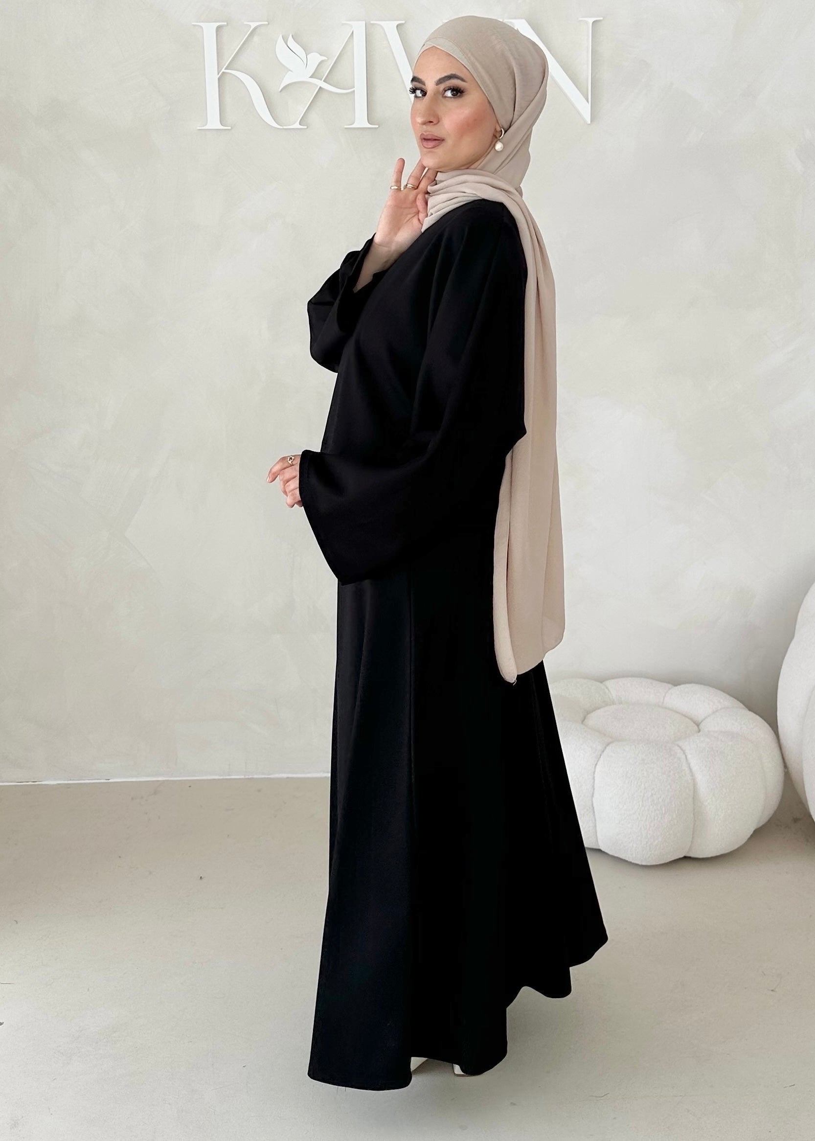 Costume deux pièces à manches larges