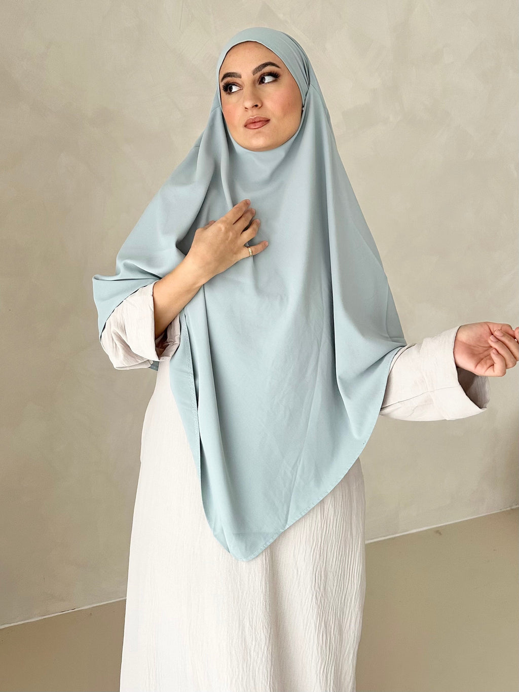 Khimar MEDINA SOIE Einlagig