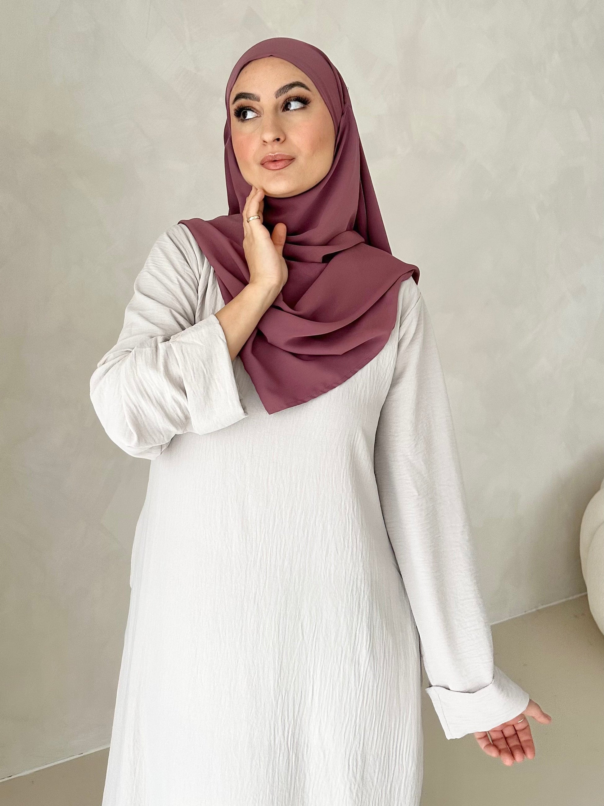 Khimar MEDINA SOIE Einlagig