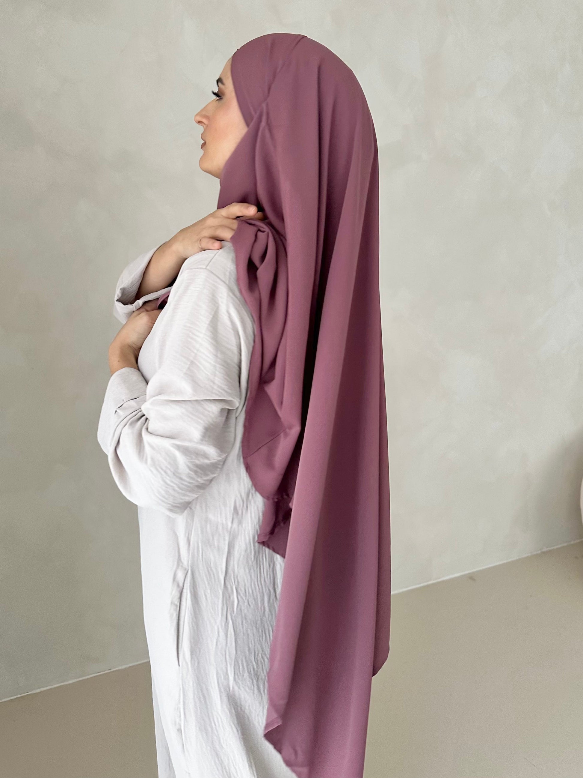 Khimar MEDINA SOIE Einlagig