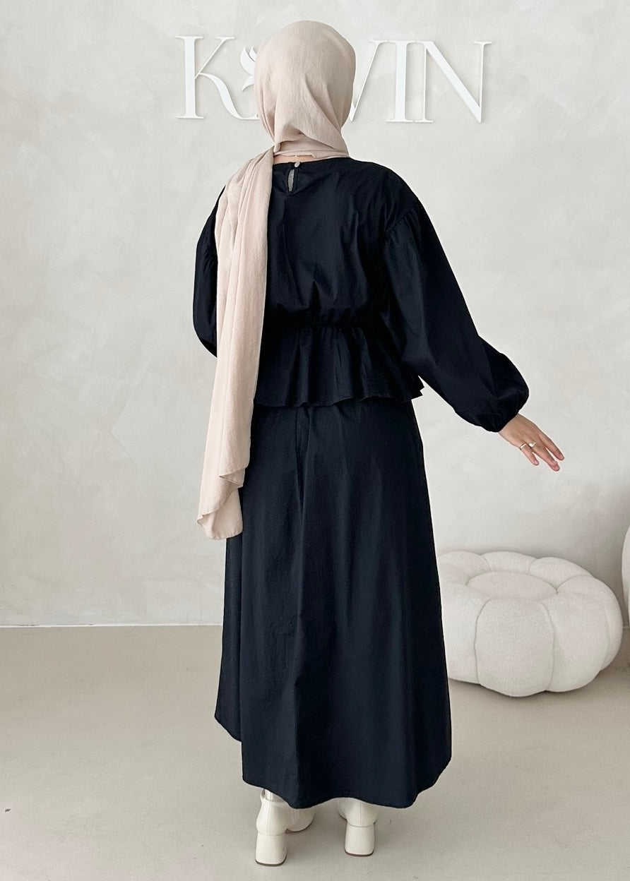 Costume deux pièces à volants