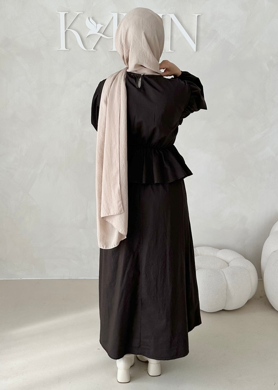 Costume deux pièces à volants