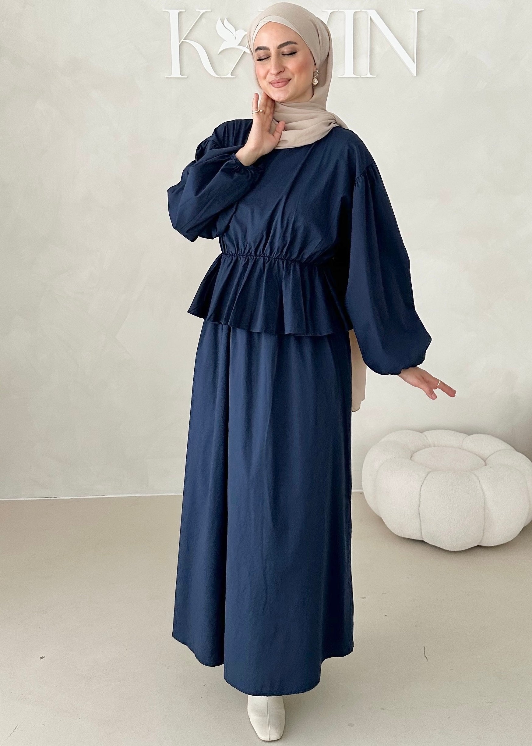 Costume deux pièces à volants