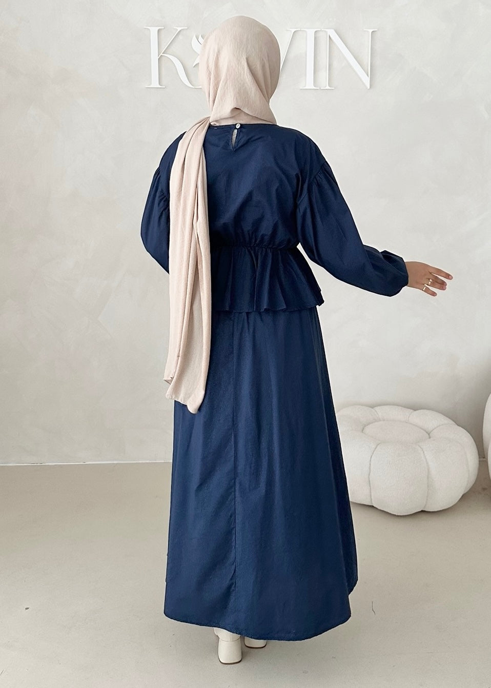 Costume deux pièces à volants