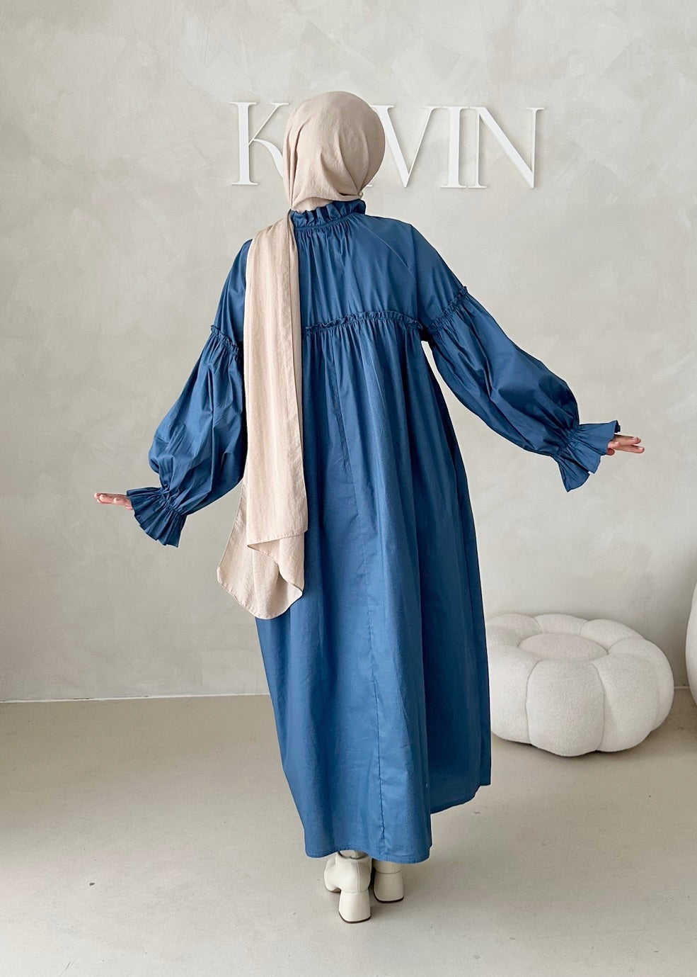 Robe à volants