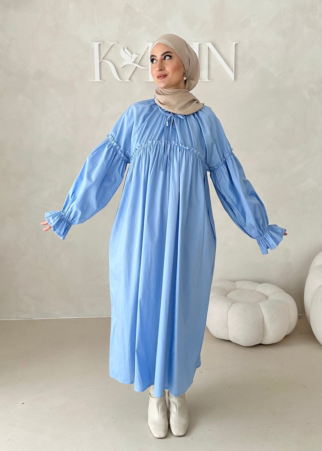 Robe à volants