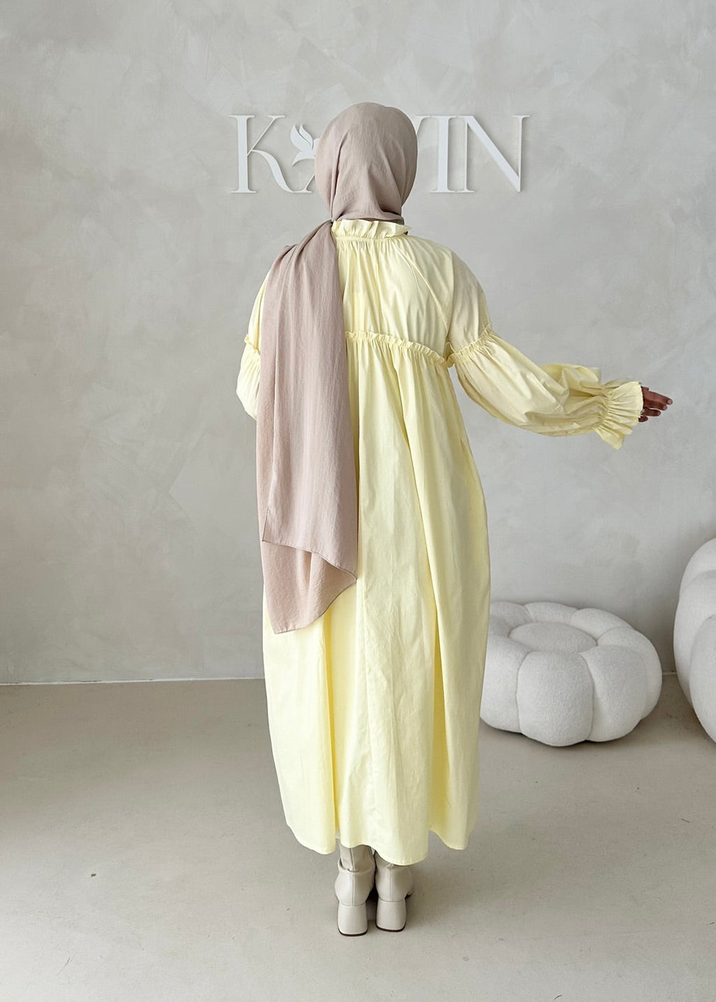 Robe à volants