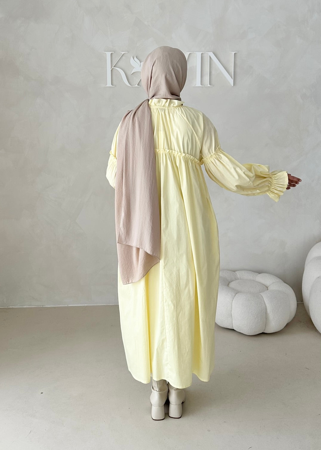 Robe à volants