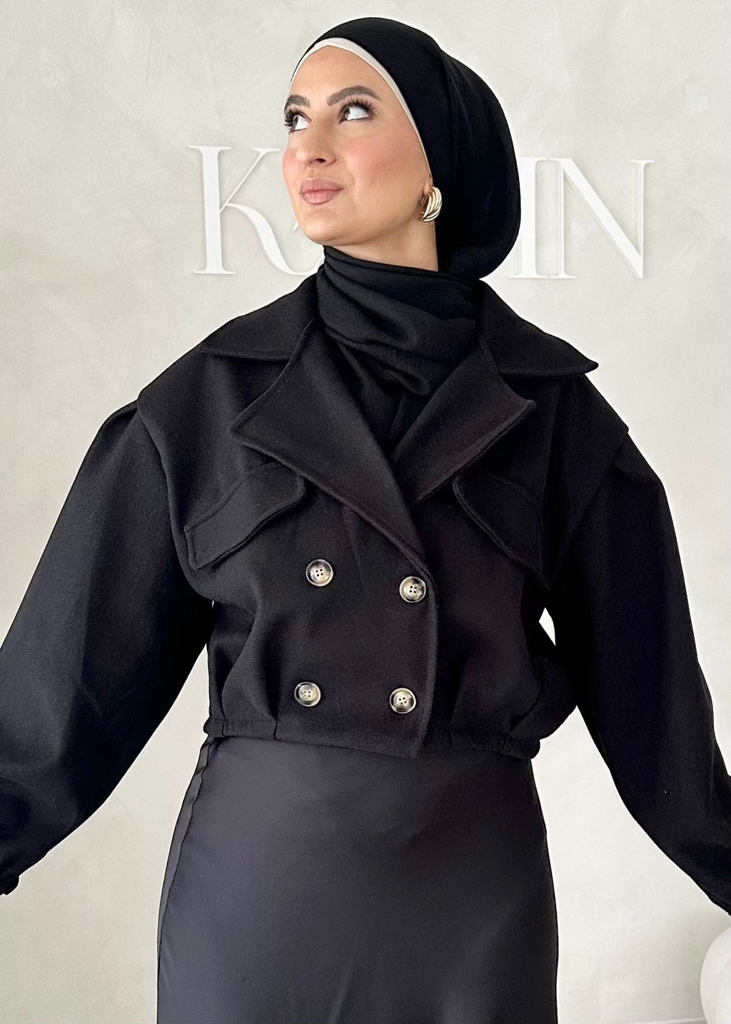 Veste look city avec élastique