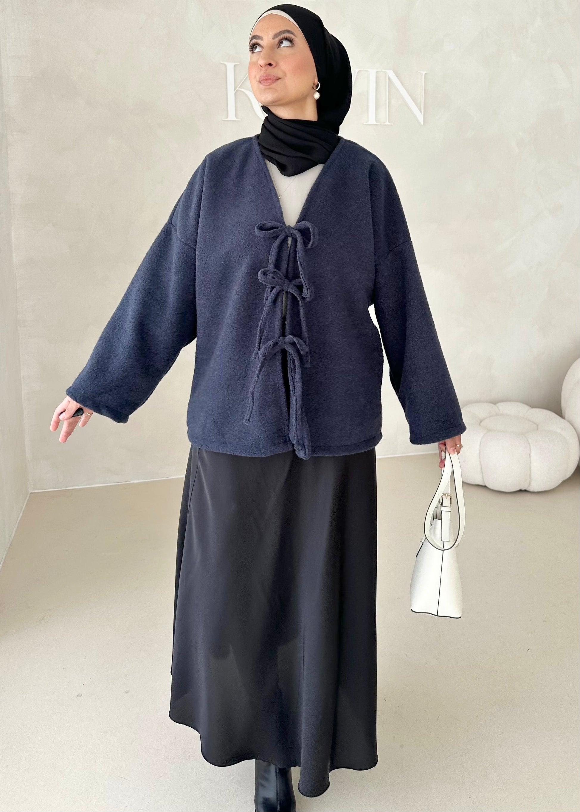 Veste avec détails à lacets