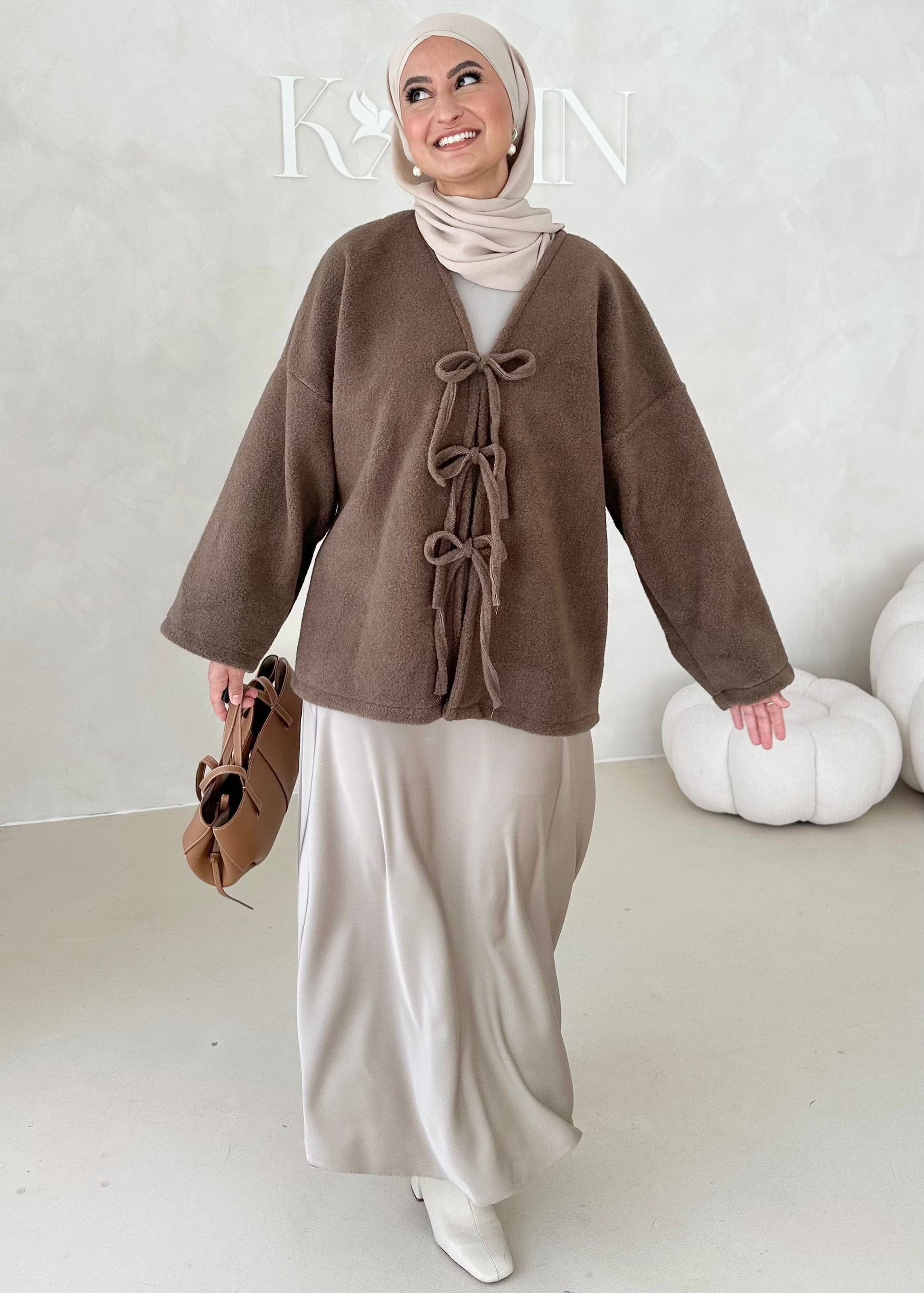 Veste avec détails à lacets