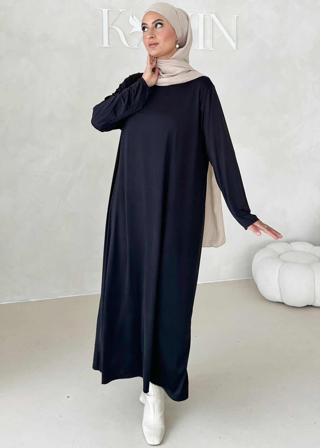 Sous-robe basique MANCHES LONGUES