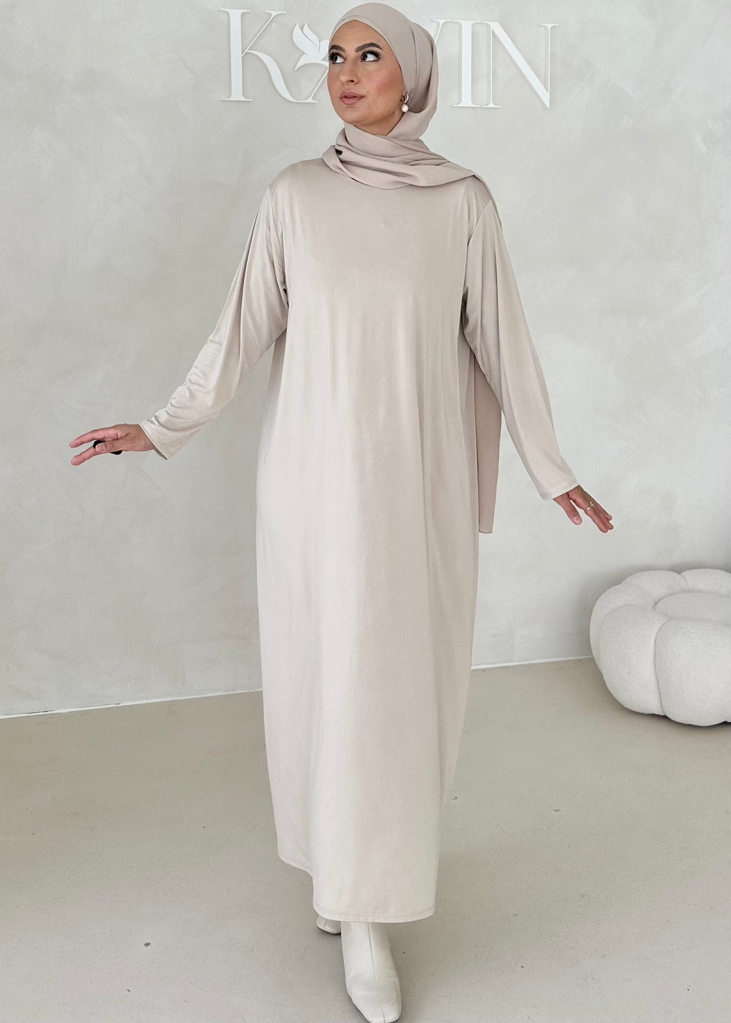 Sous-robe basique MANCHES LONGUES