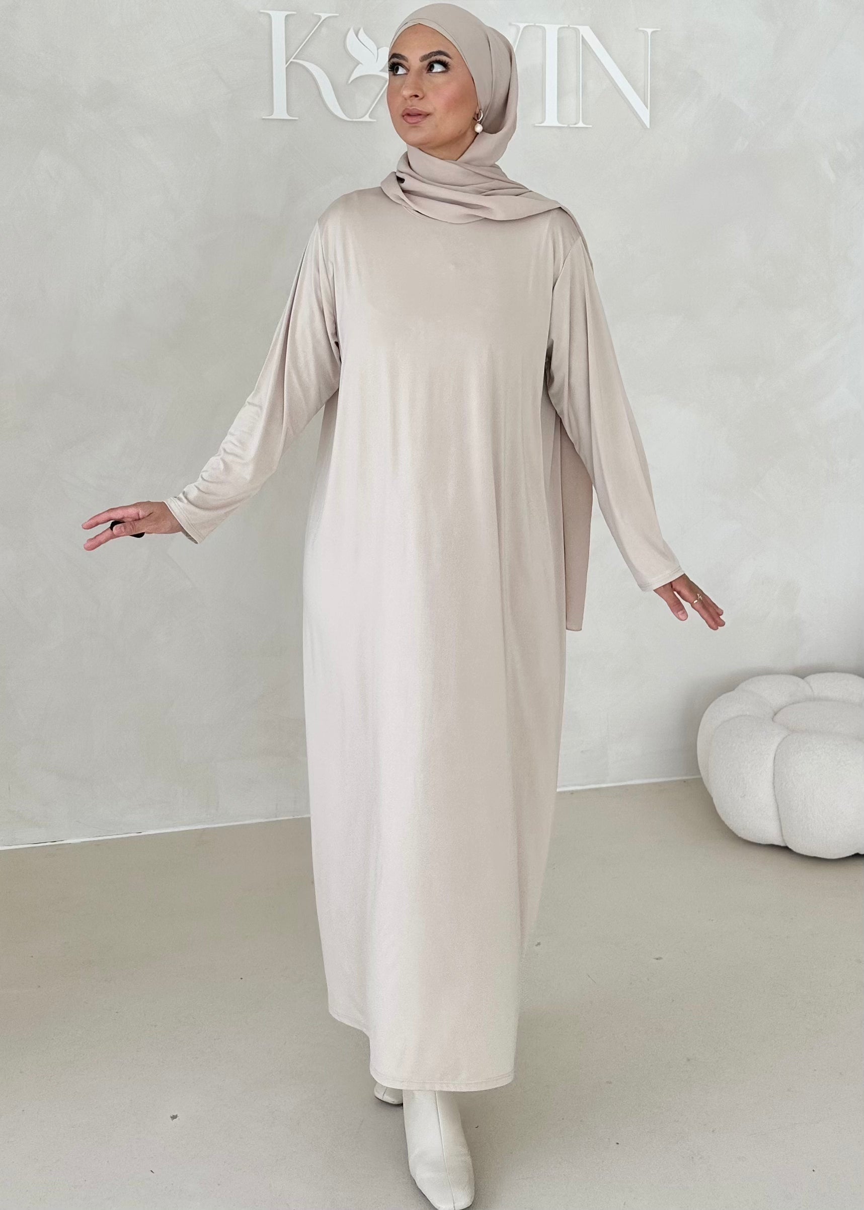 Sous-robe basique MANCHES LONGUES