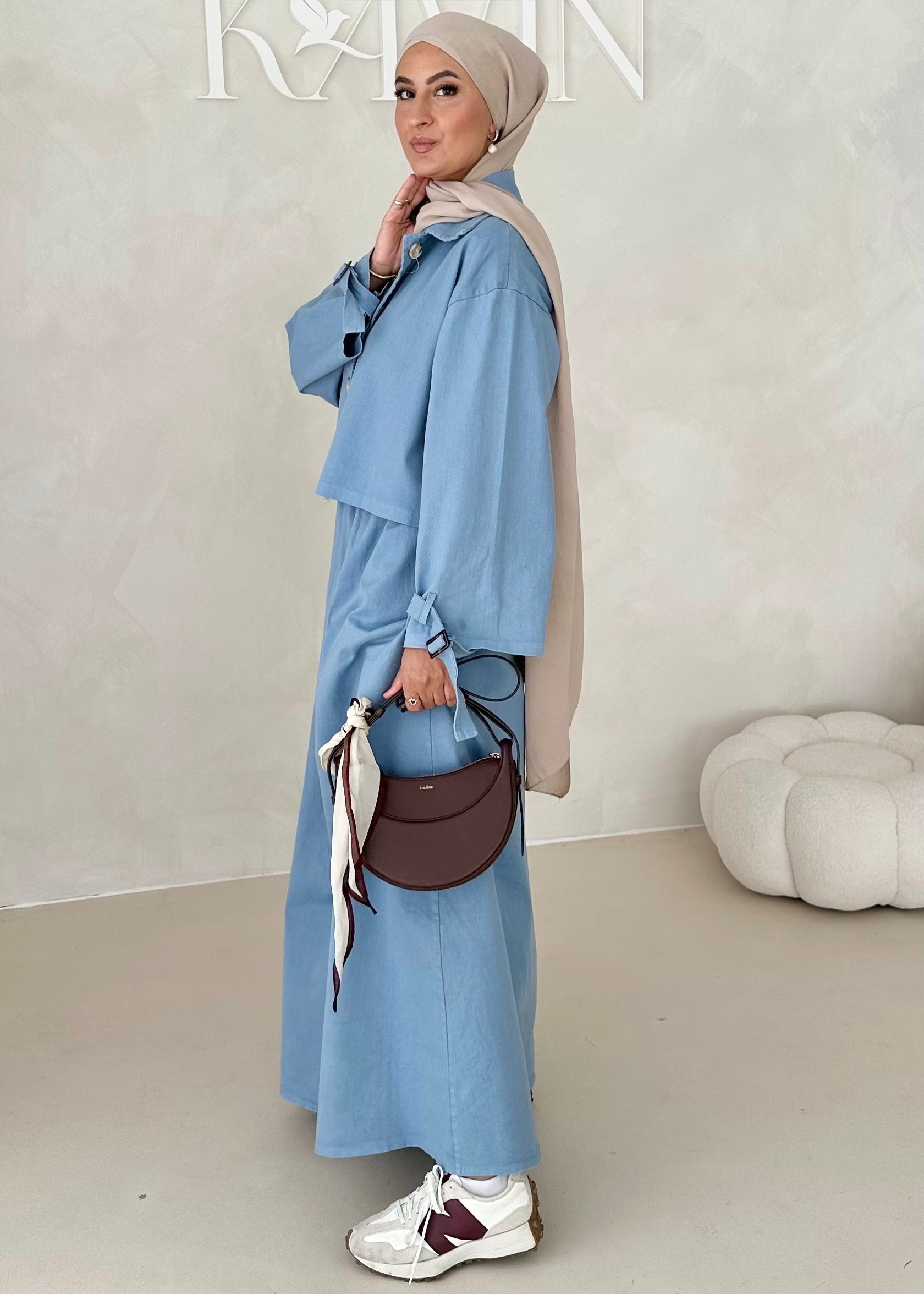 Costume deux pièces en jean