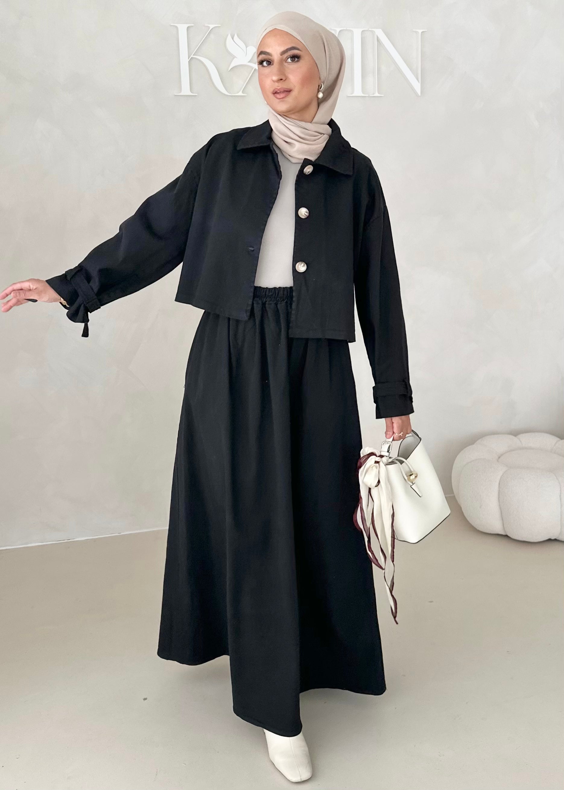 Costume deux pièces en jean