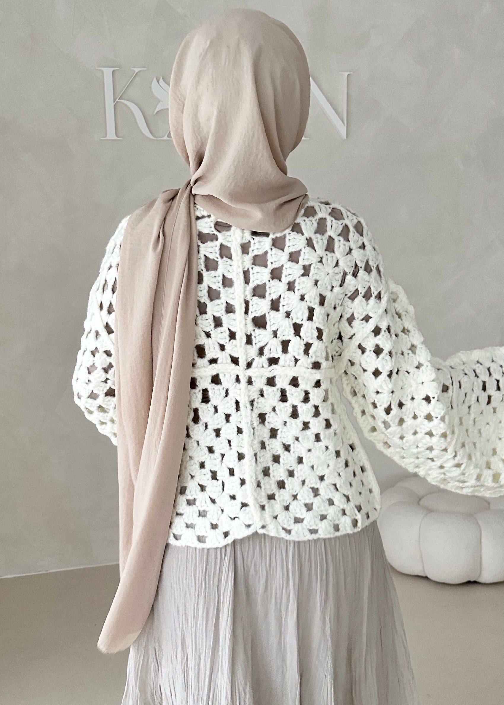 Cardigan Hava fait à la main