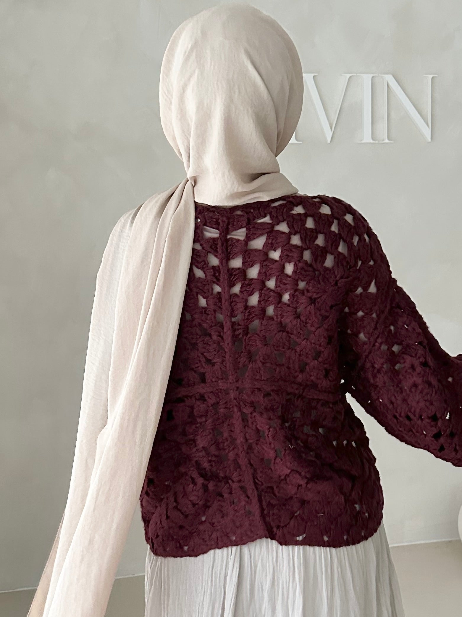 Cardigan Hava fait à la main