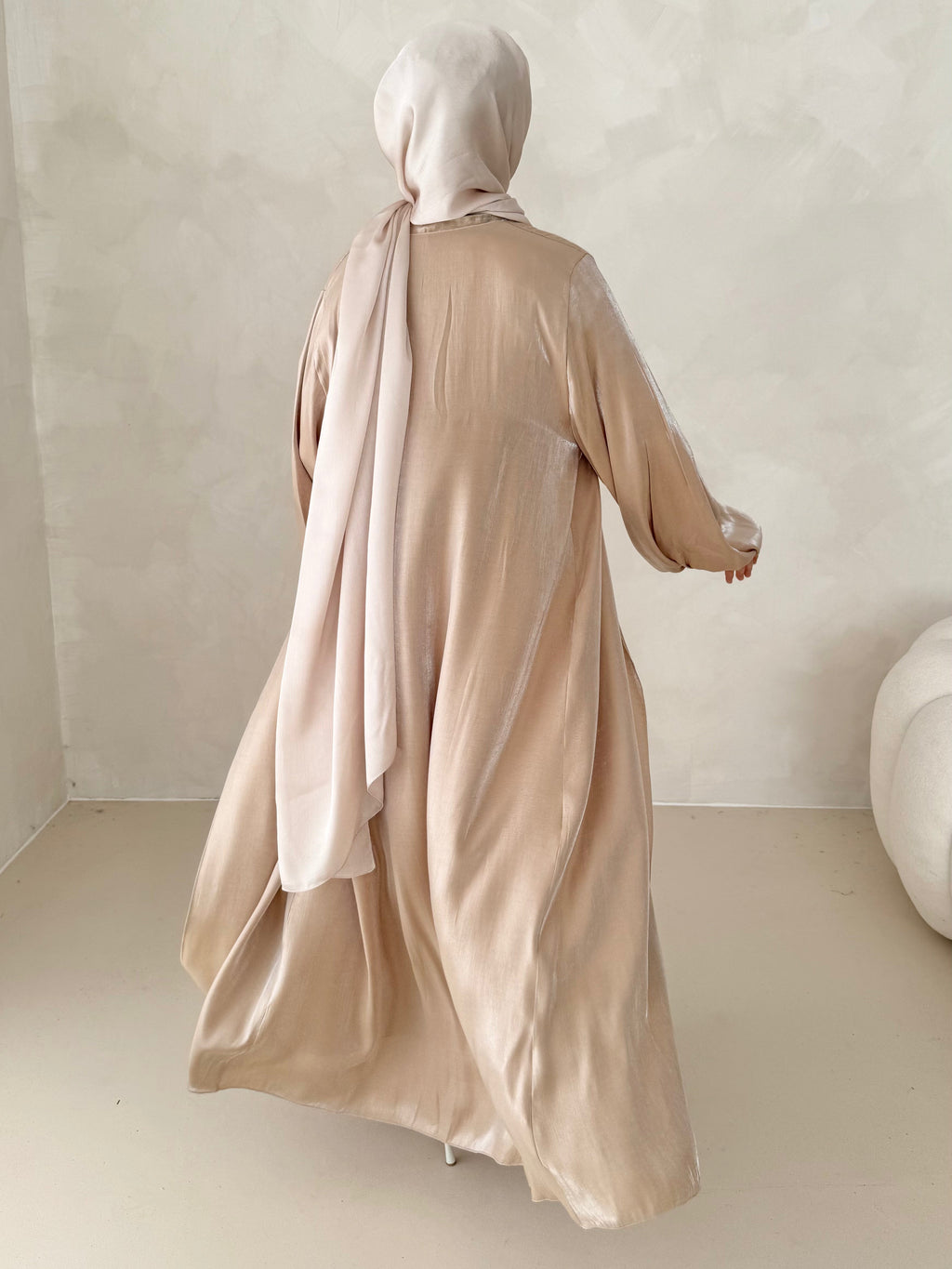 Abaya Hira haut de gamme 2 pièces