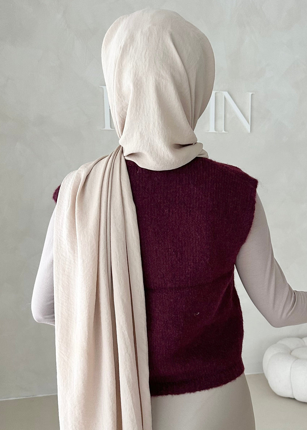 Gilet pull avec boutons lune