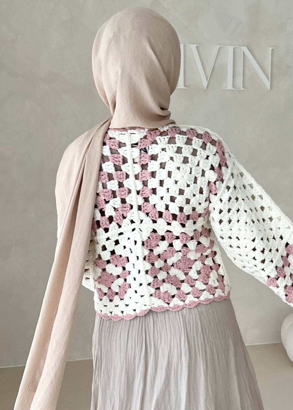 Cardigan Boho fait à la main