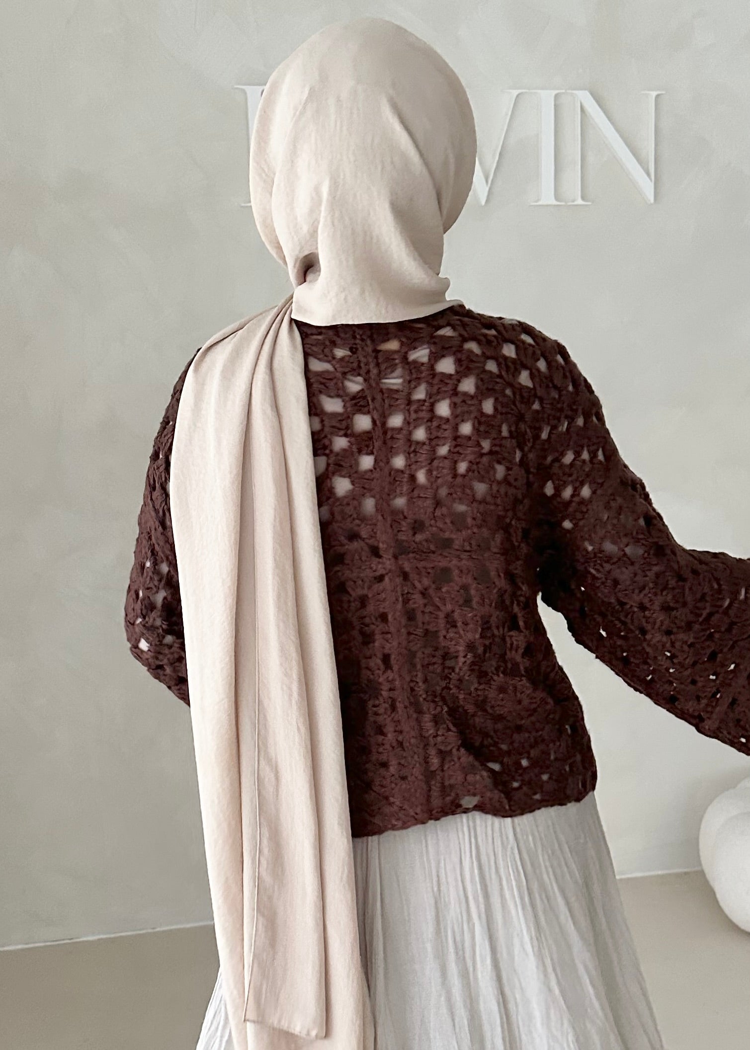 Cardigan Hava fait à la main