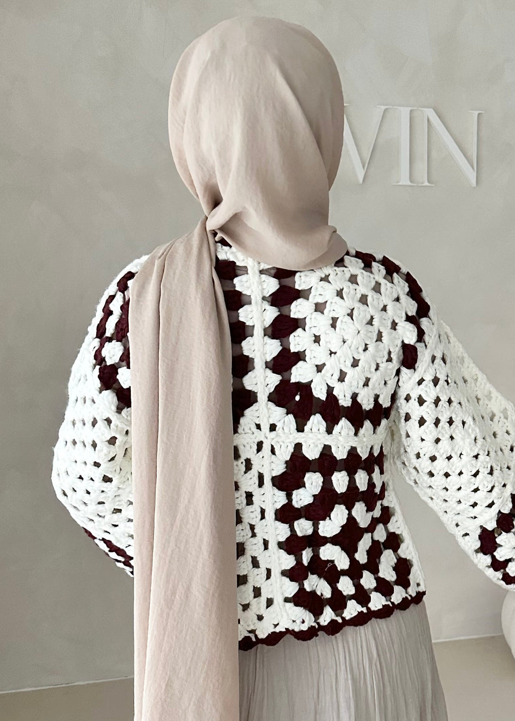 Cardigan Boho fait à la main