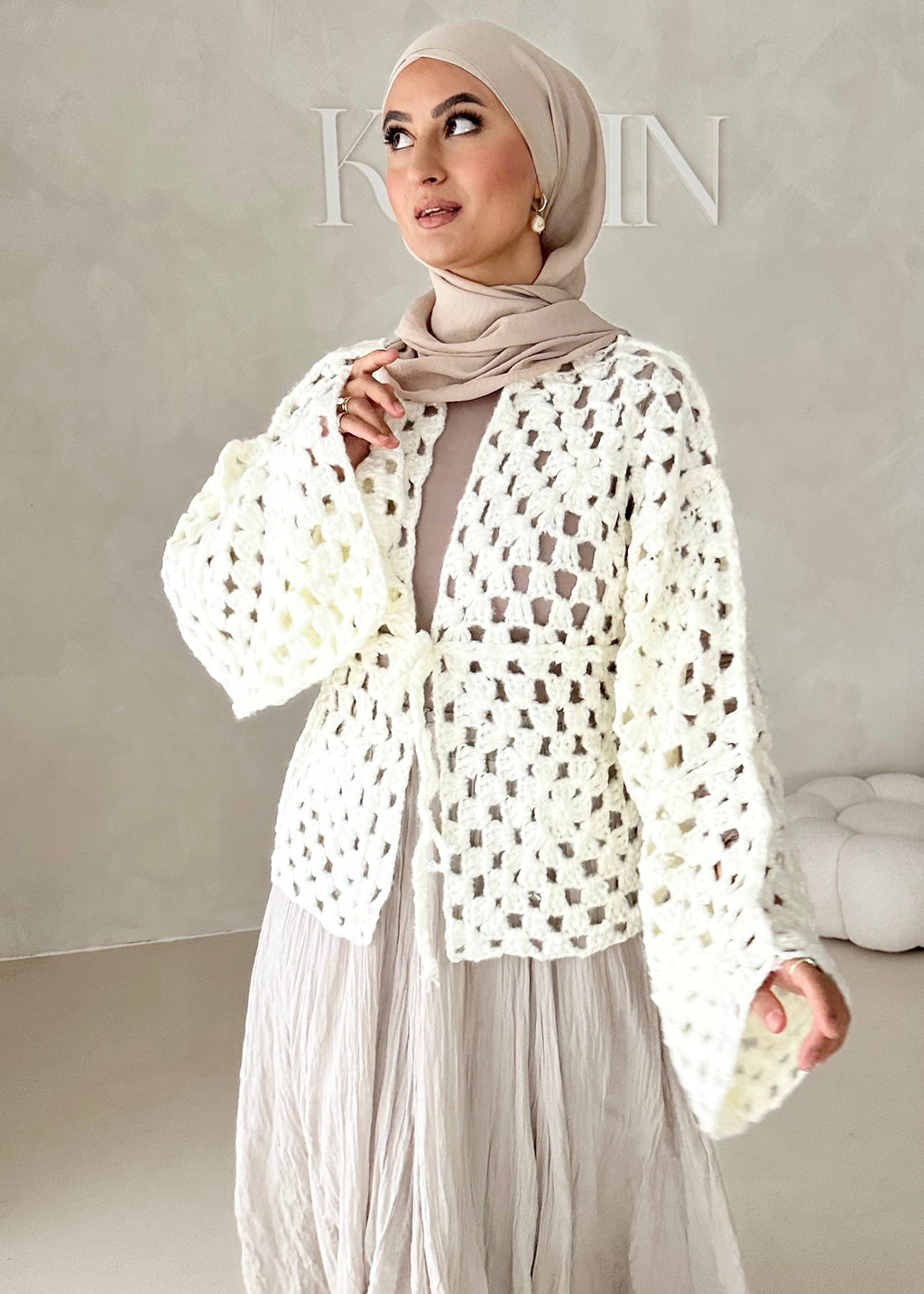 Cardigan Hava fait à la main