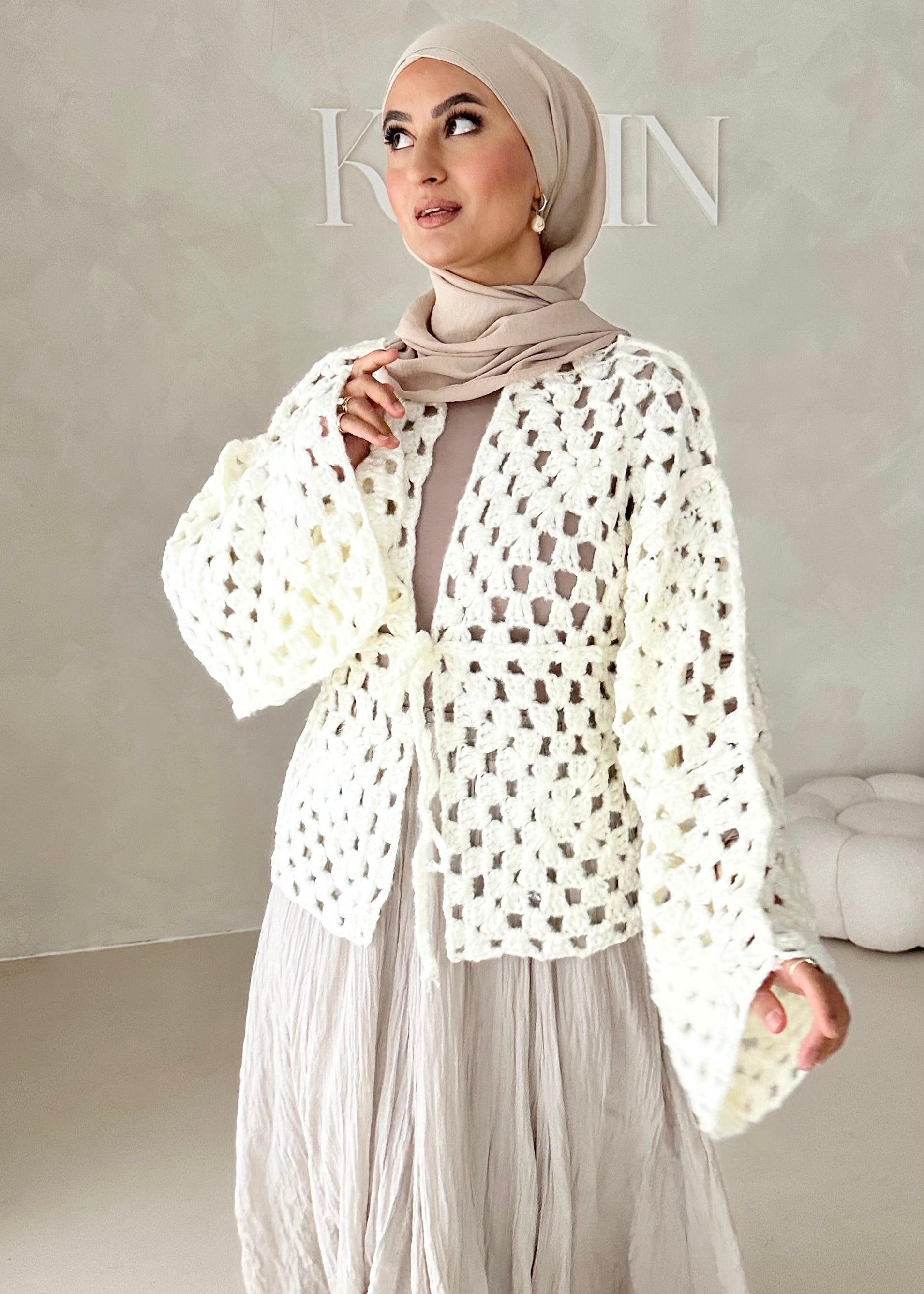 Cardigan Hava fait à la main