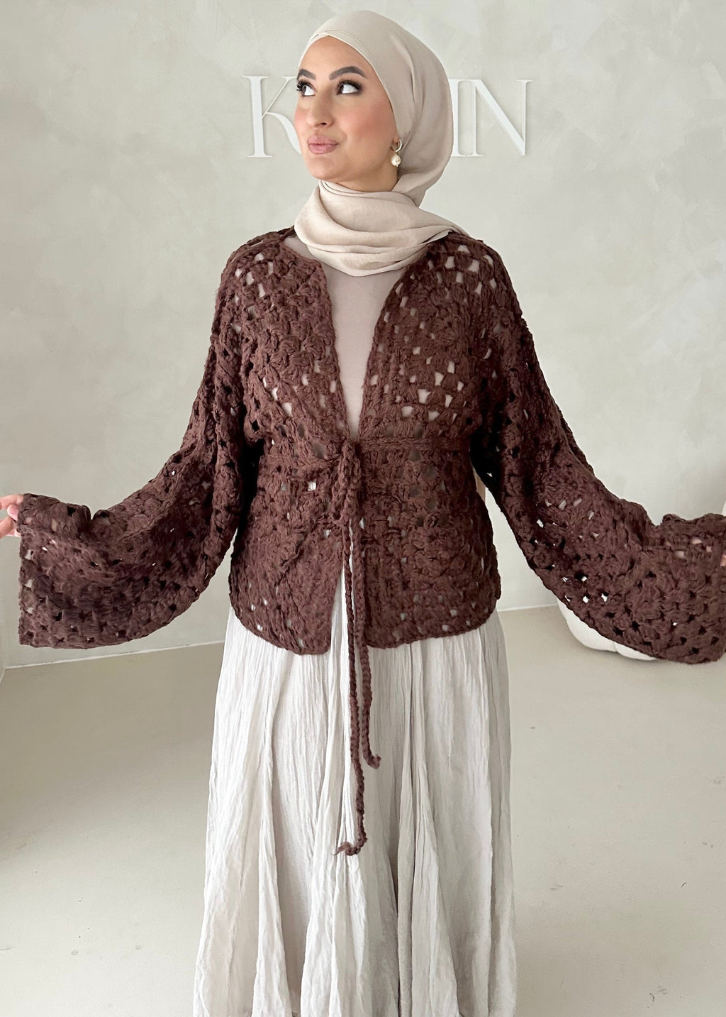 Cardigan Hava fait à la main