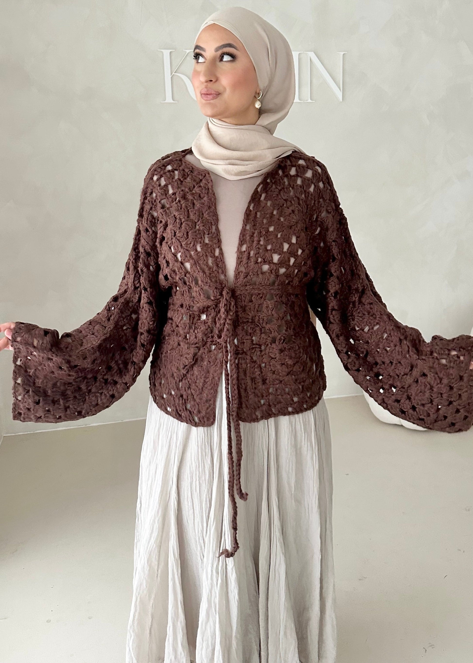 Cardigan Hava fait à la main