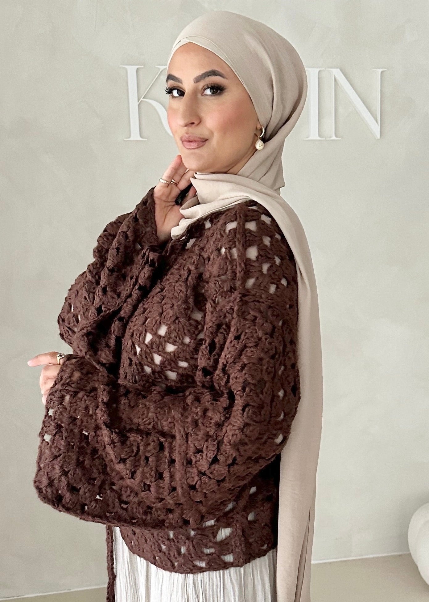 Cardigan Hava fait à la main