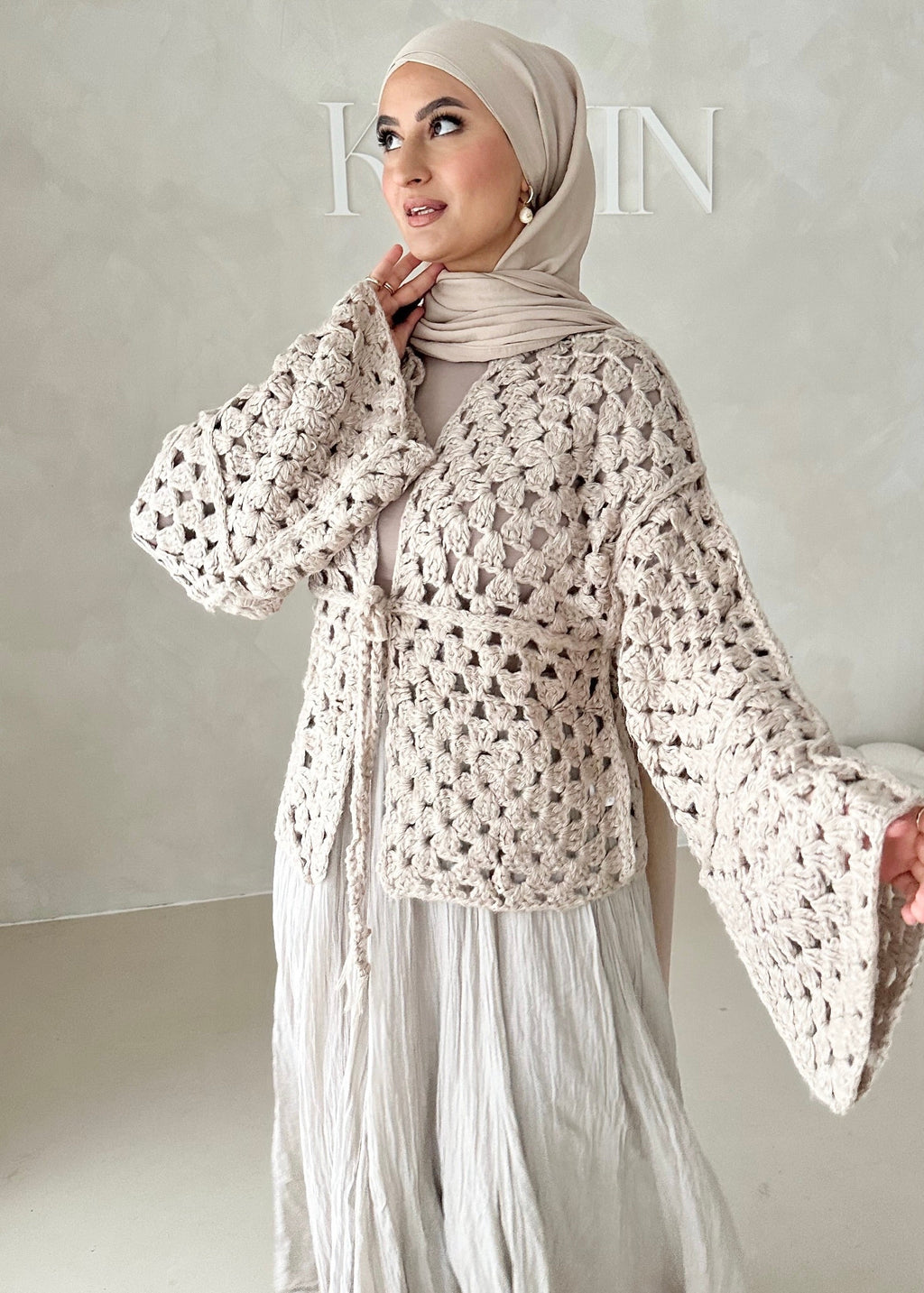 Cardigan Hava fait à la main