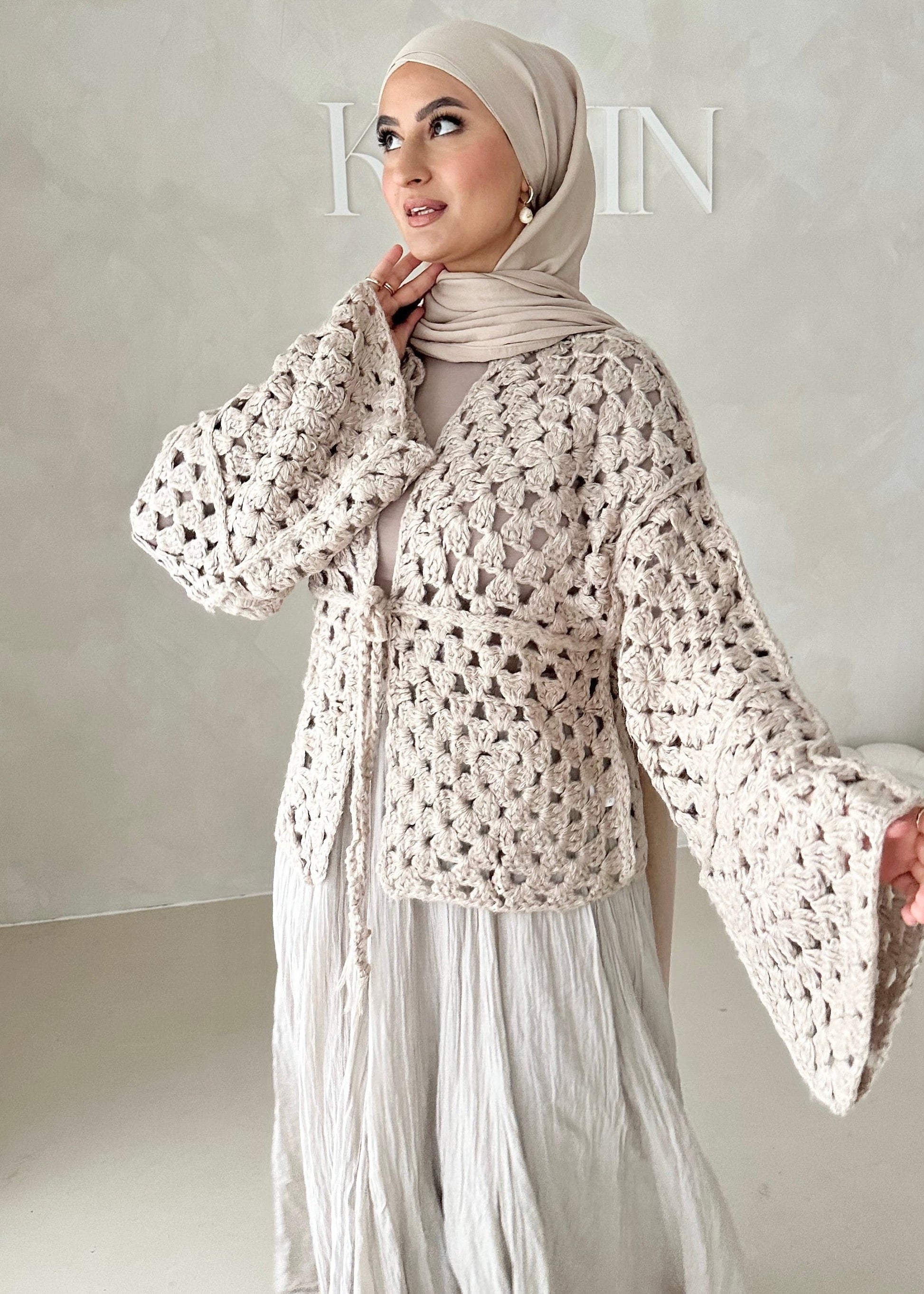 Cardigan Hava fait à la main