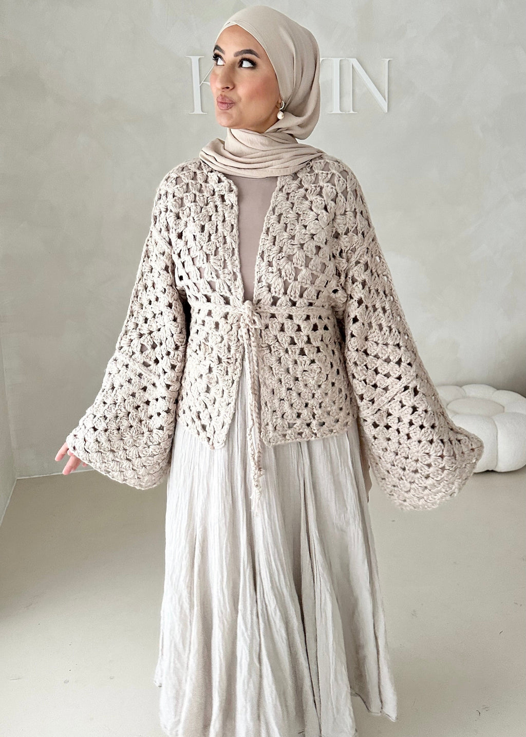 Cardigan Hava fait à la main