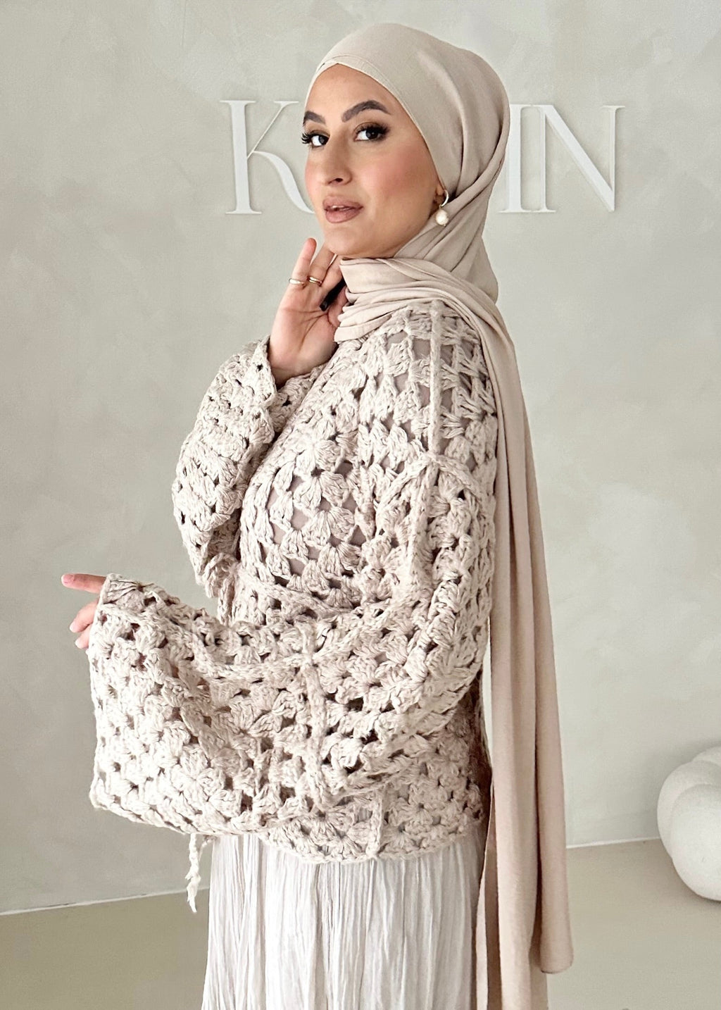 Cardigan Hava fait à la main