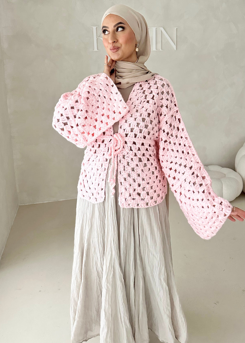 Cardigan Hava fait à la main