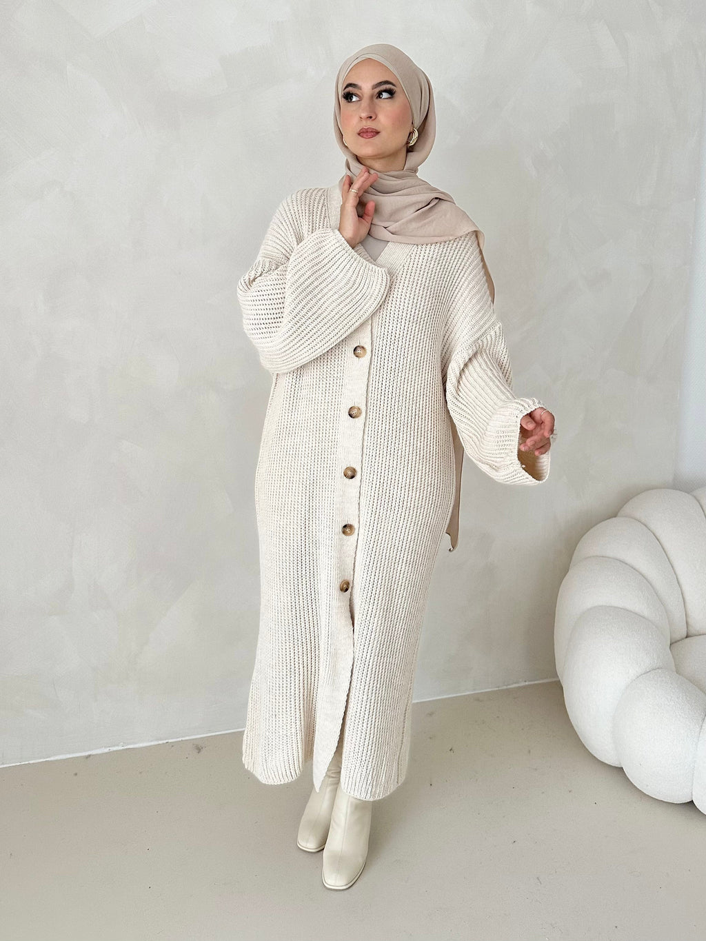 Hilay Strick-Cardigan