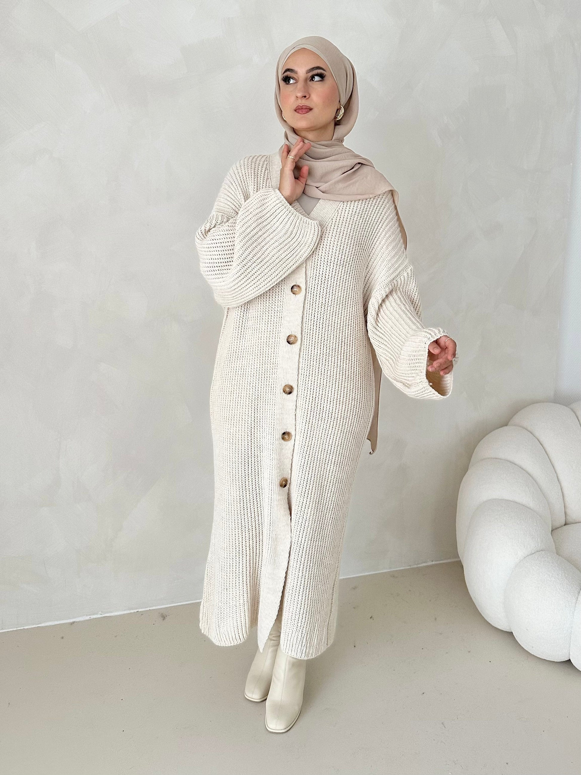 Hilay Strick-Cardigan