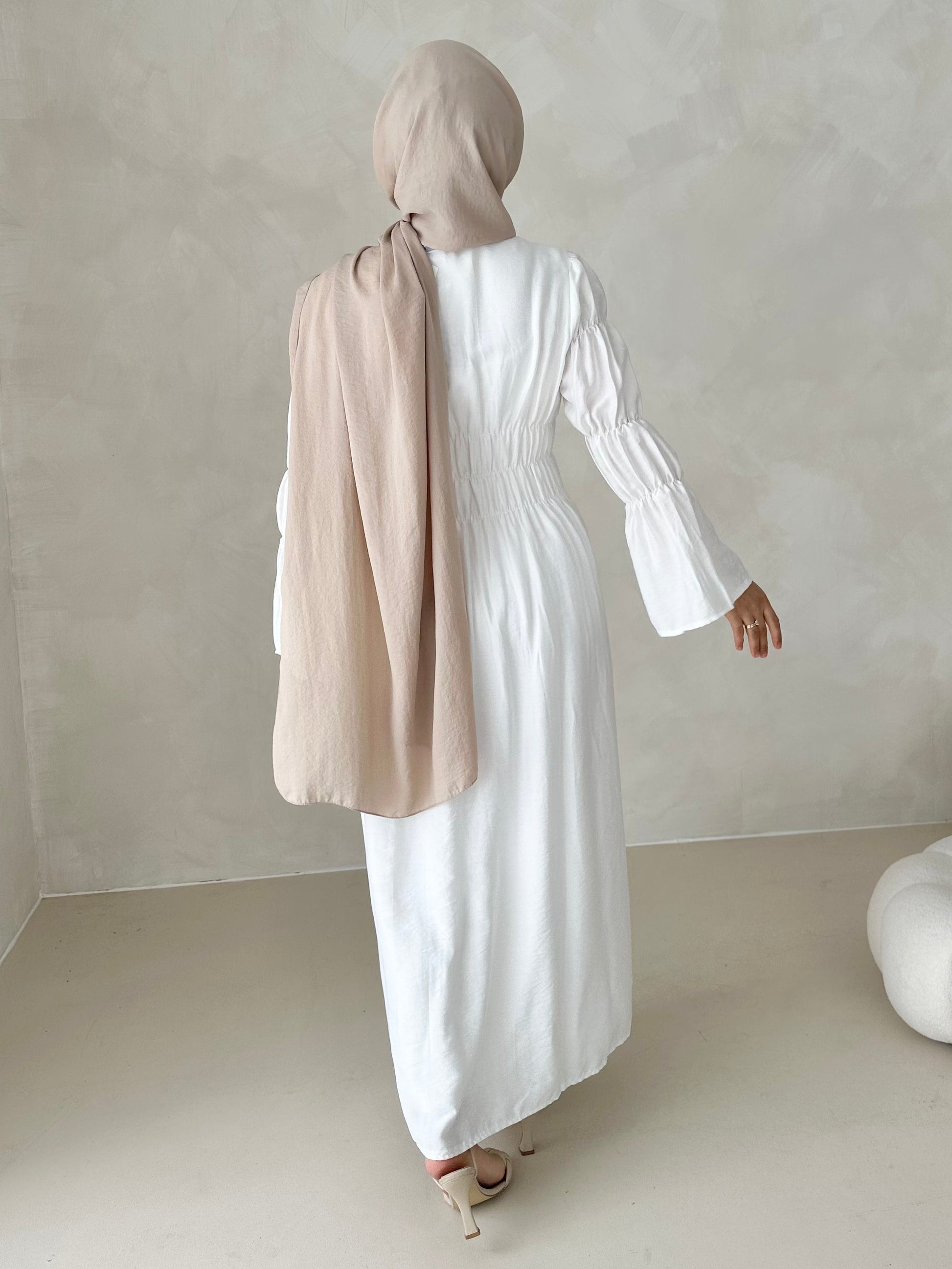 Robe kimono noisette