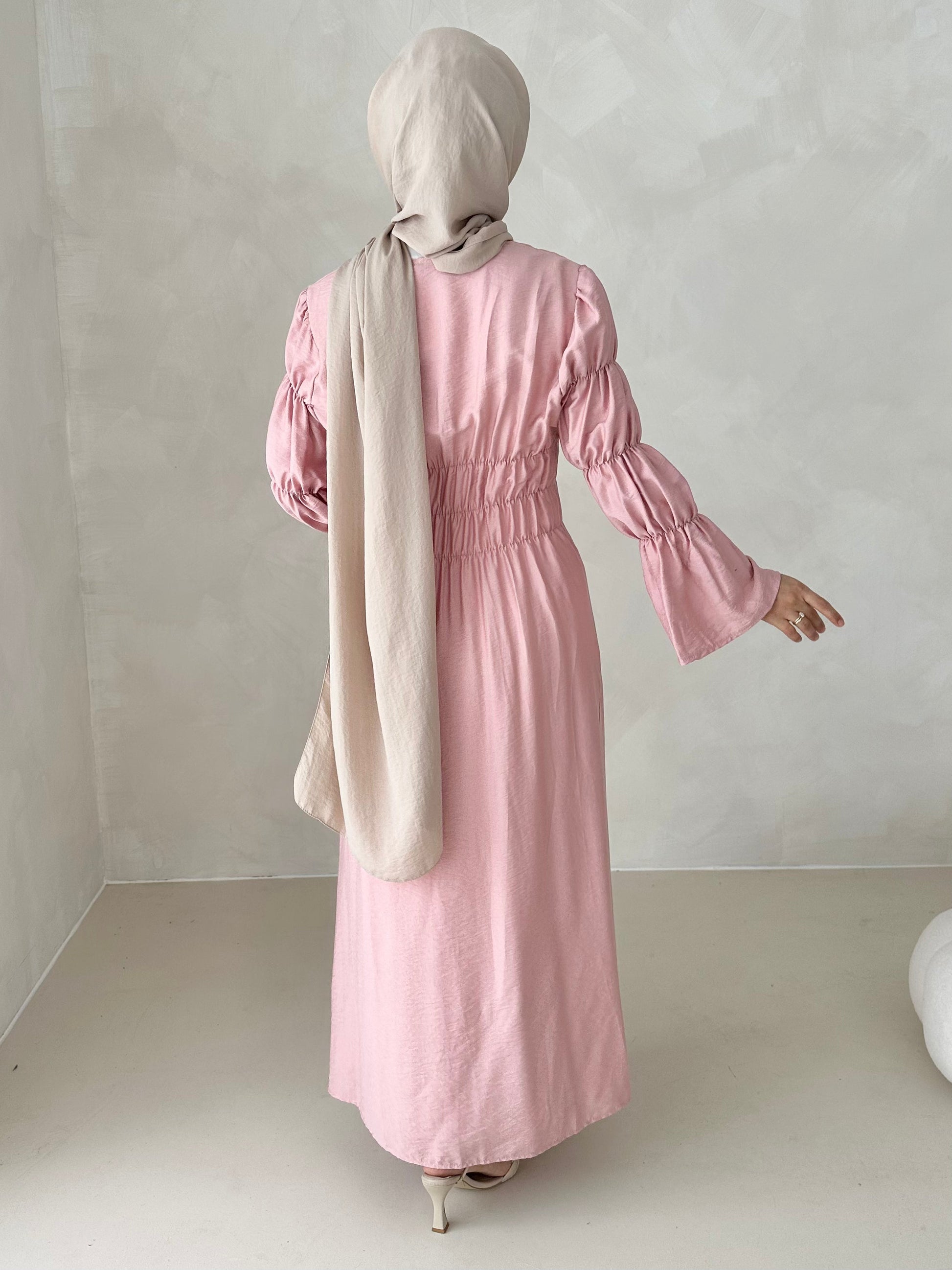 Robe kimono noisette