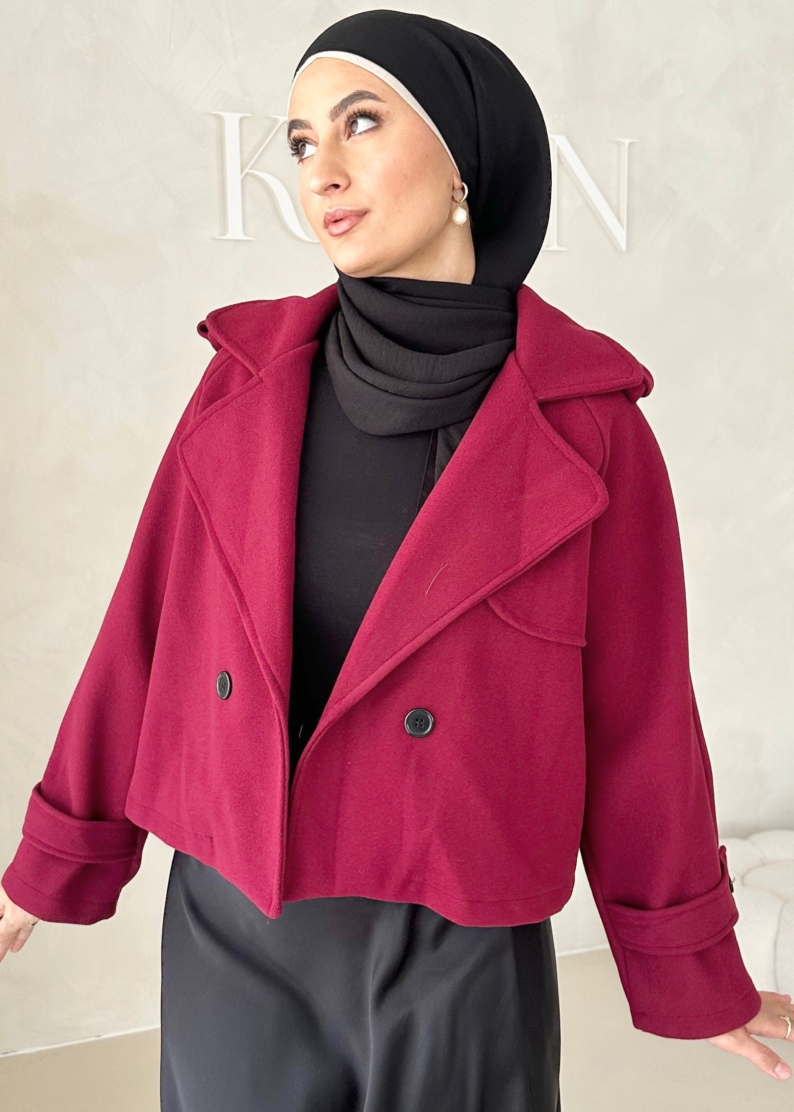 Veste au look urbain