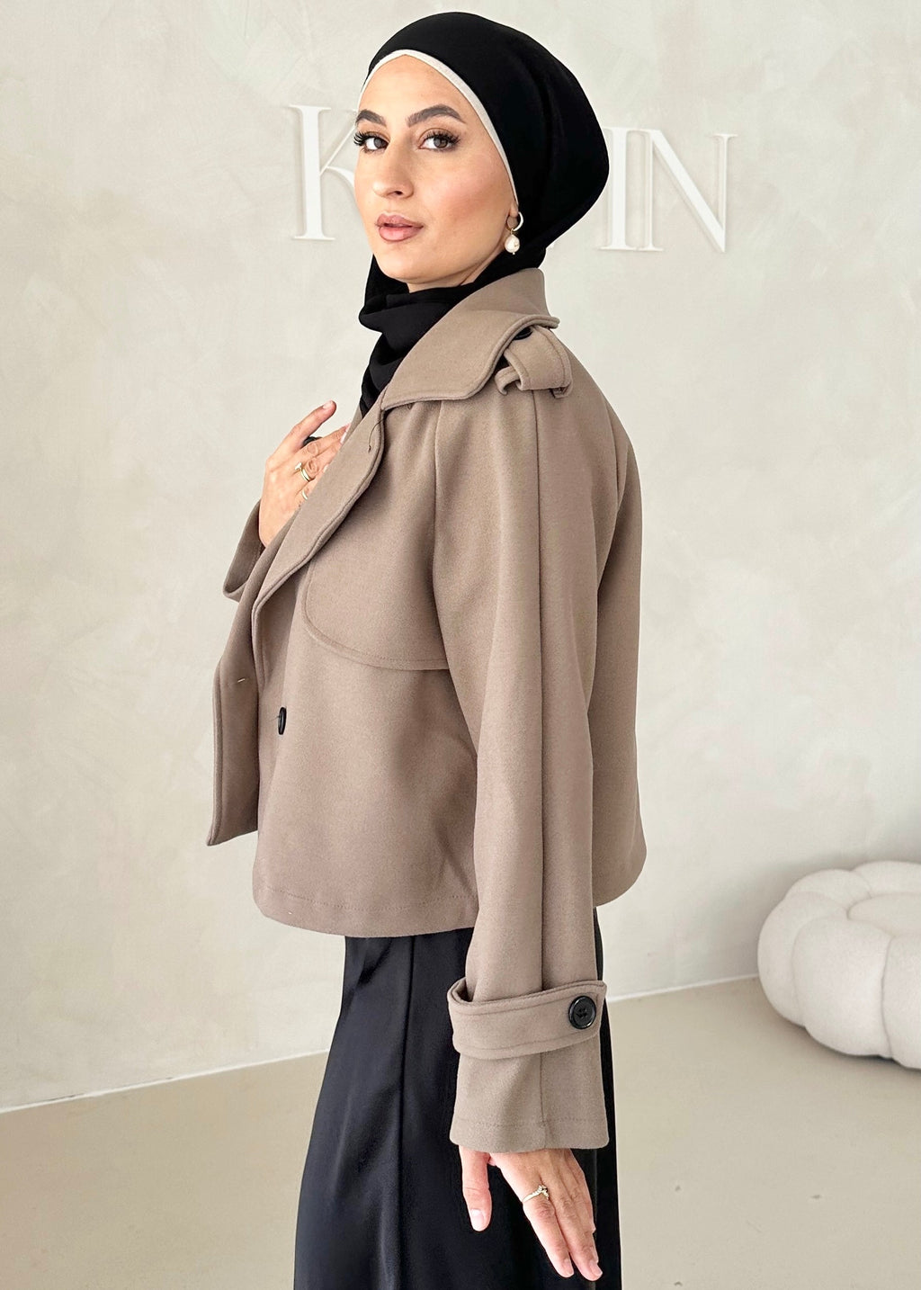 Veste au look urbain